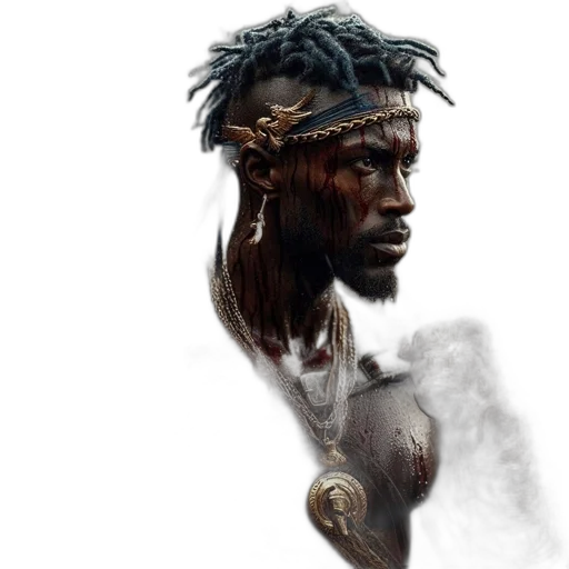 face, sword, creature, concept art transparent PNG cut-out