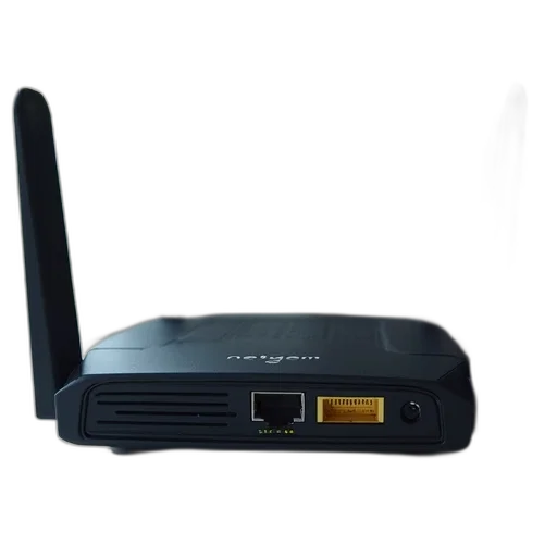 netgem, router, ethernet, ports transparent PNG cut-out