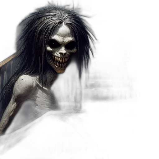 creature, mask, face, concept art transparent PNG cut-out