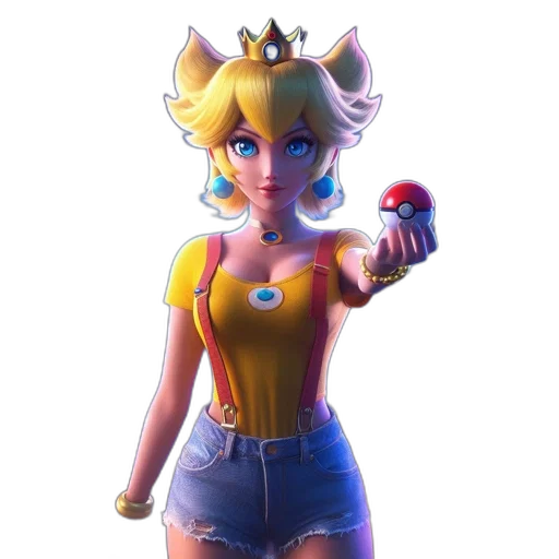 weapon, crown, dress, staff transparent PNG cut-out