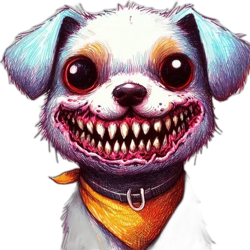 creature, animal, face, staff transparent PNG cut-out