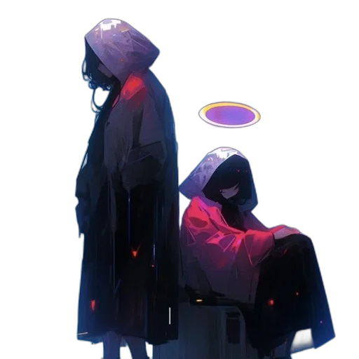 jacket, hat, mask, crown transparent PNG cut-out