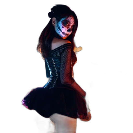 dress, mask, robot, creature transparent PNG cut-out