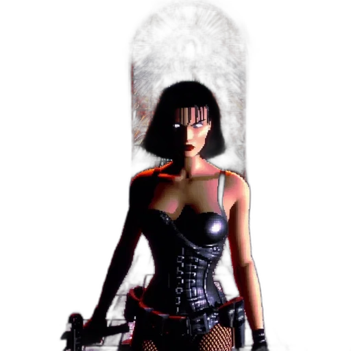 weapon, concept art, comic book art, 3d render transparent PNG cut-out