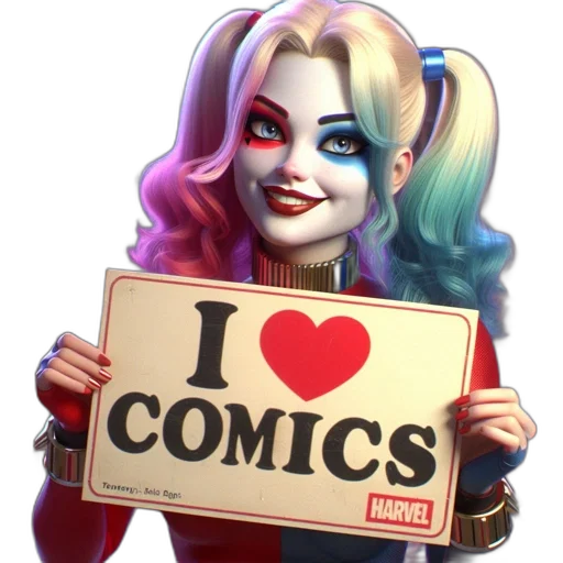 comic book art, concept art, cartoon, fantasy art transparent PNG cut-out