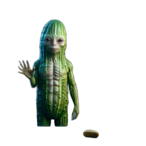 creature, animal, robot, 3d render transparent PNG cut-out