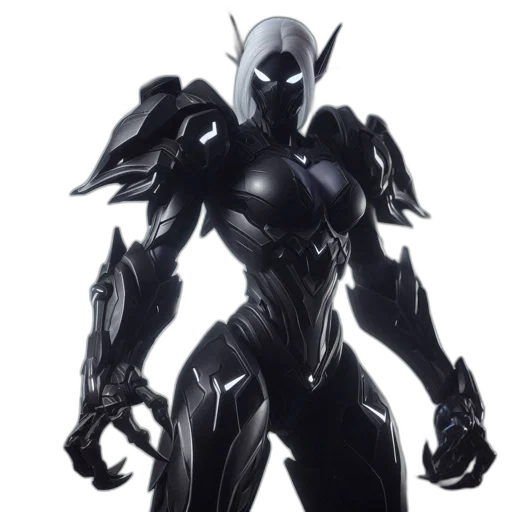 robot, weapon, concept art, 3d render transparent PNG cut-out