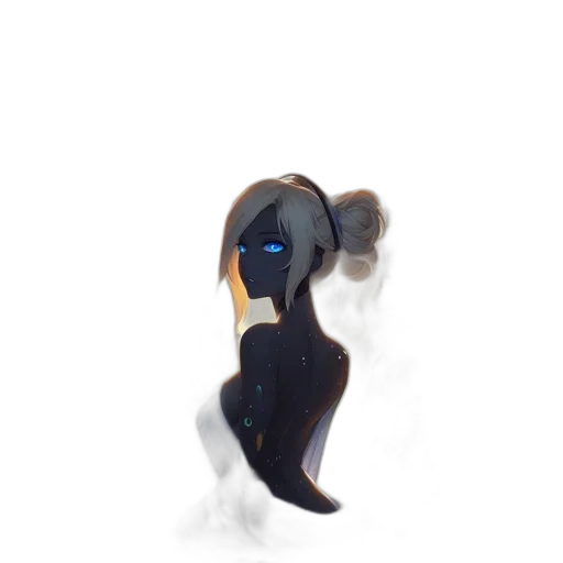 mask, staff, robot, hair transparent PNG cut-out