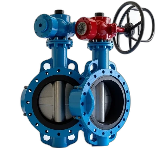 pn16, electric, butterfly, valves transparent PNG cut-out
