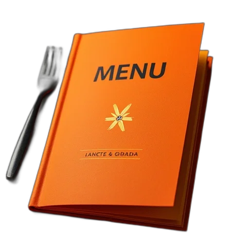 food, 3d render, photorealistic, menu transparent PNG cut-out