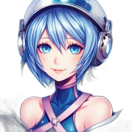 robot, staff, face, hat transparent PNG cut-out