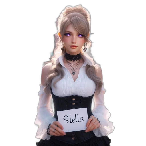 staff, dress, fantasy art, concept art transparent PNG cut-out