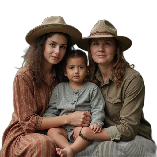 hat, earth tones, meltry, mary transparent PNG cut-out
