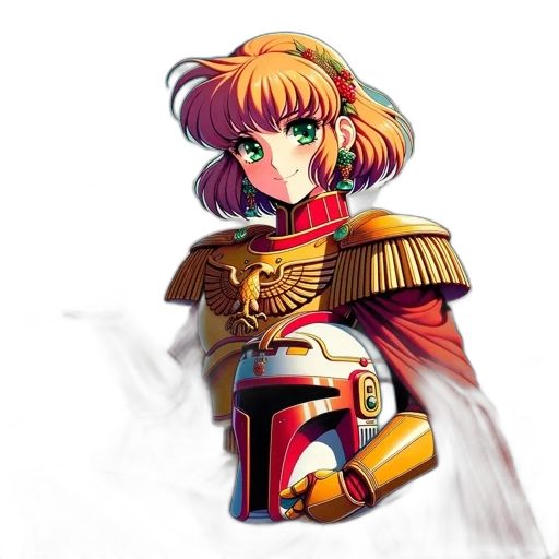 weapon, crown, robot, staff transparent PNG cut-out