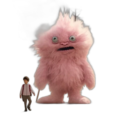 creature, animal, staff, hair transparent PNG cut-out