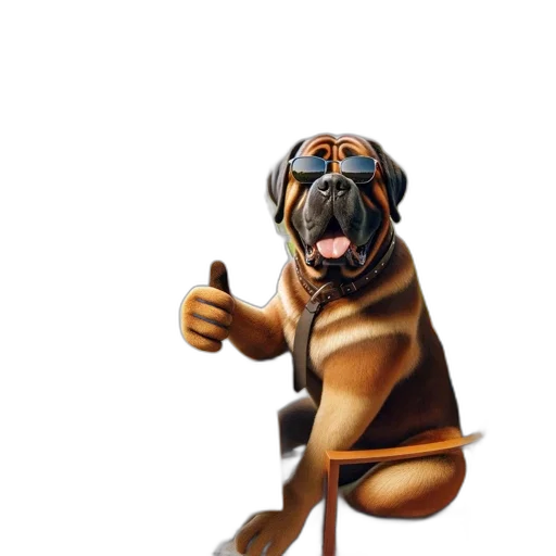 staff, animal, photorealistic, concept art transparent PNG cut-out