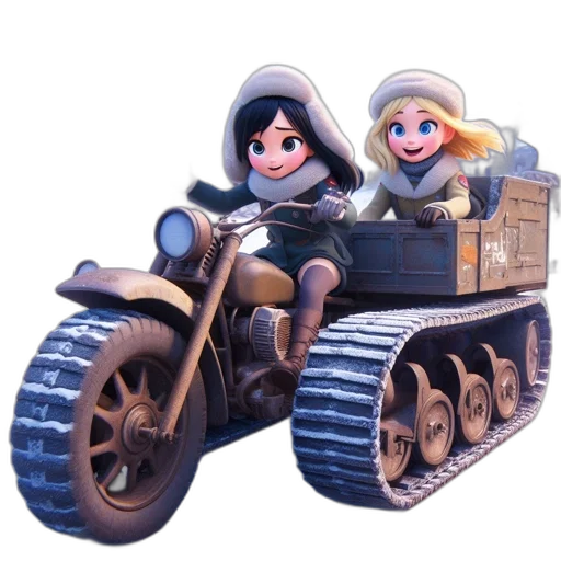 car, weapon, concept art, 3d render transparent PNG cut-out