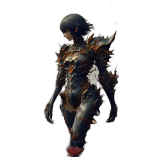 creature, staff, dragon, mask transparent PNG cut-out