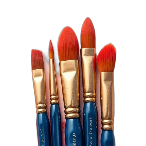 photorealistic, 3d render, blue, red transparent PNG cut-out