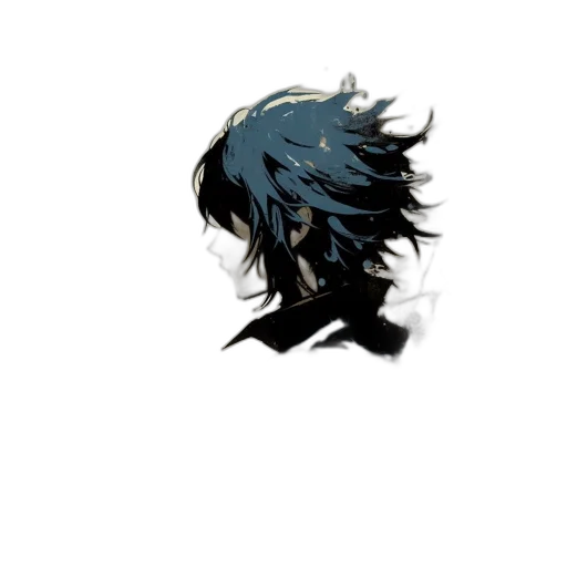 mask, hair, face, creature transparent PNG cut-out