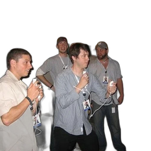 staff, weapon, four, men transparent PNG cut-out