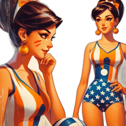 dress, comic book art, concept art, cartoon transparent PNG cut-out