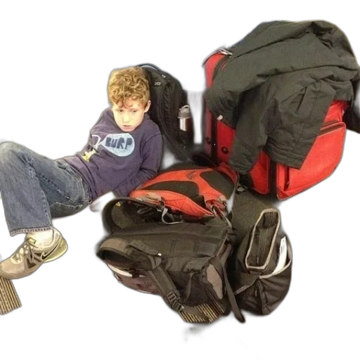 jacket, shoes, weapon, creature transparent PNG cut-out
