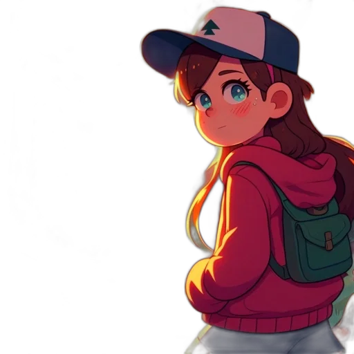jacket, hat, face, dress transparent PNG cut-out