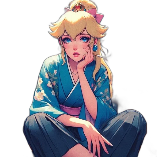 dress, face, pixel art, concept art transparent PNG cut-out
