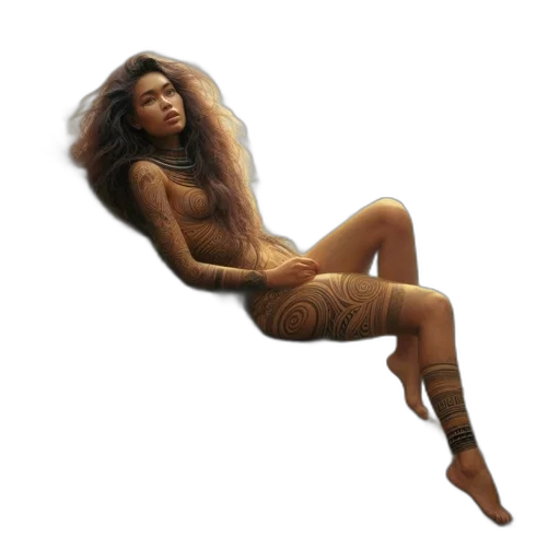 hair, creature, furniture, dress transparent PNG cut-out