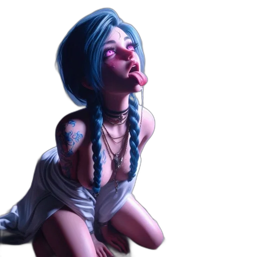 concept art, photorealistic, cyberpunk, fantasy art transparent PNG cut-out