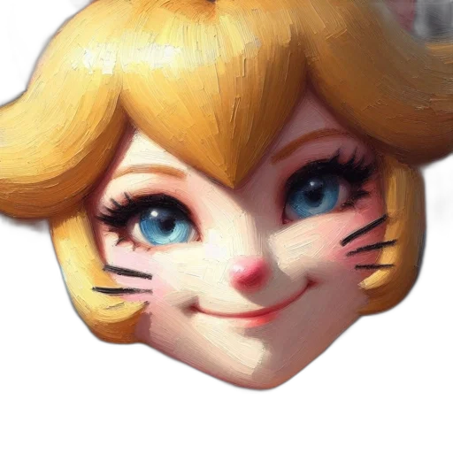 face, mask, crown, creature transparent PNG cut-out