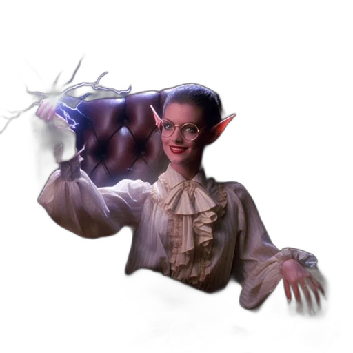 staff, creature, crown, weapon transparent PNG cut-out
