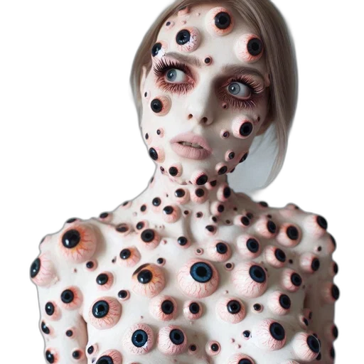 mask, creature, dress, face transparent PNG cut-out