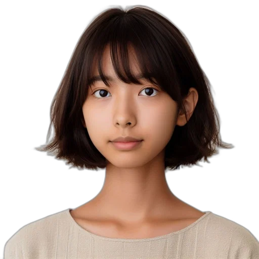 face, hair, mask, robot transparent PNG cut-out