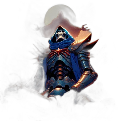 mask, sword, staff, robot transparent PNG cut-out