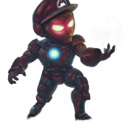 robot, creature, weapon, concept art transparent PNG cut-out
