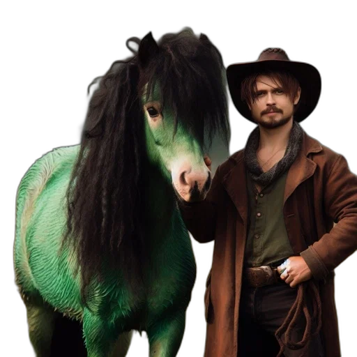 animal, hat, jacket, concept art transparent PNG cut-out