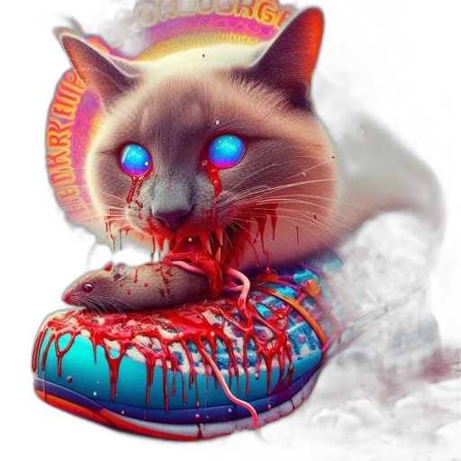 creature, shoes, animal, vaporwave transparent PNG cut-out