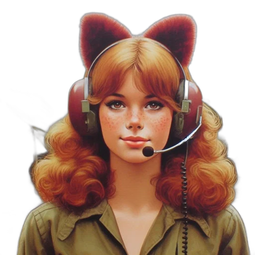 staff, face, concept art, photorealistic transparent PNG cut-out