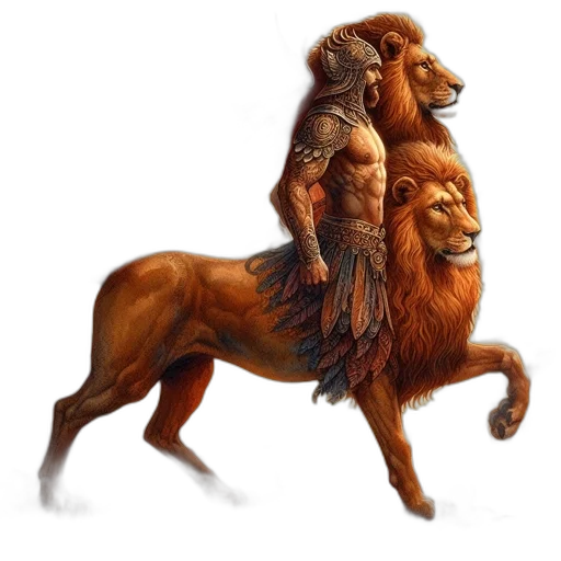 animal, hair, creature, fantasy art transparent PNG cut-out