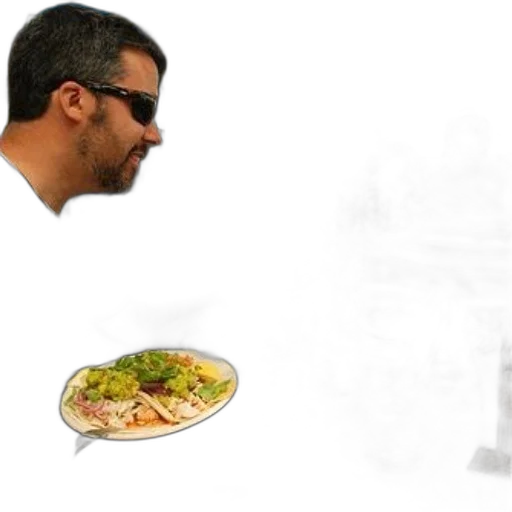 food, face, mask, staff transparent PNG cut-out