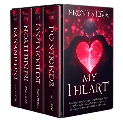 heart, series, boxed, set transparent PNG cut-out