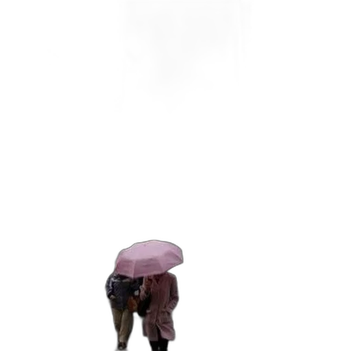 umbrella, hat, staff, jacket transparent PNG cut-out