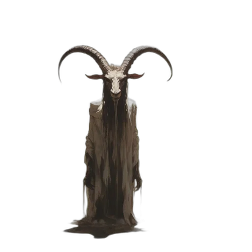 creature, staff, mask, animal transparent PNG cut-out