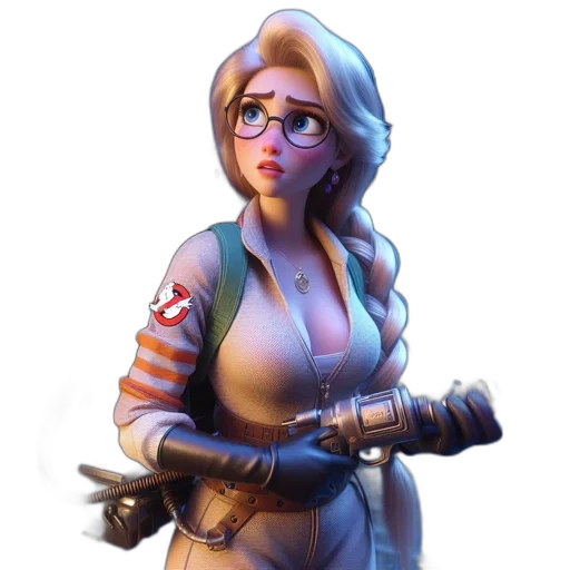 jacket, weapon, staff, face transparent PNG cut-out
