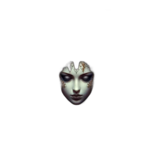 mask, face, jewelry, crown transparent PNG cut-out