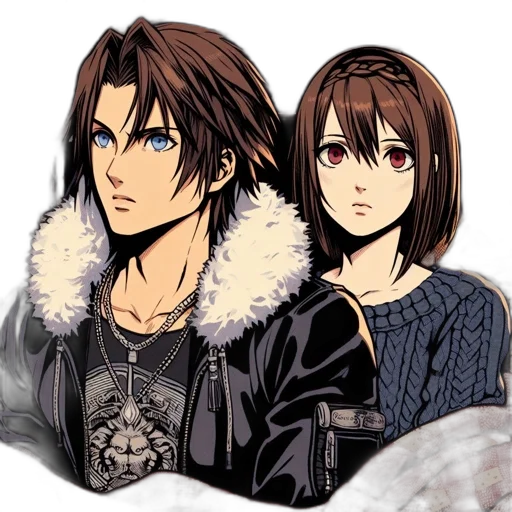 jacket, pixel art, concept art, anime transparent PNG cut-out