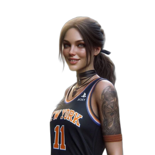 dress, face, fantasy art, photorealistic transparent PNG cut-out
