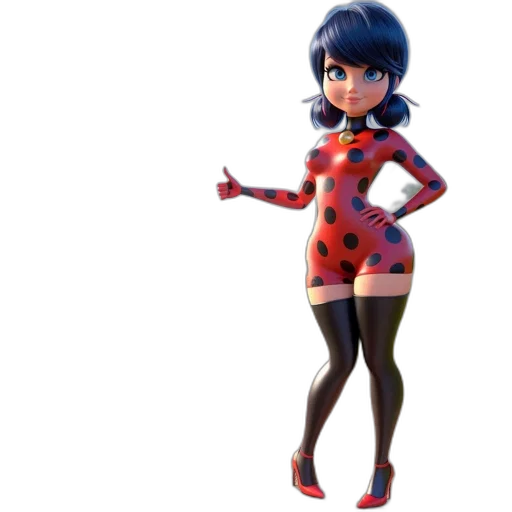 dress, robot, 3d render, concept art transparent PNG cut-out